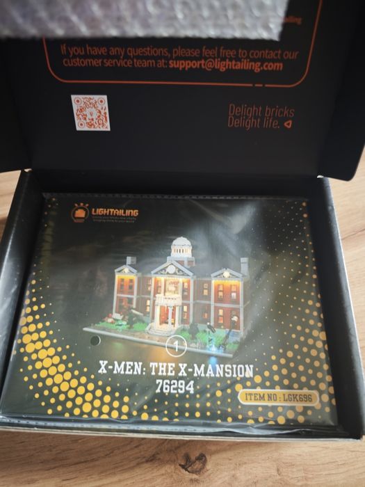 LED осветителен комплект Lightailing за LEGO X-MEN The X-Mansion 76294
