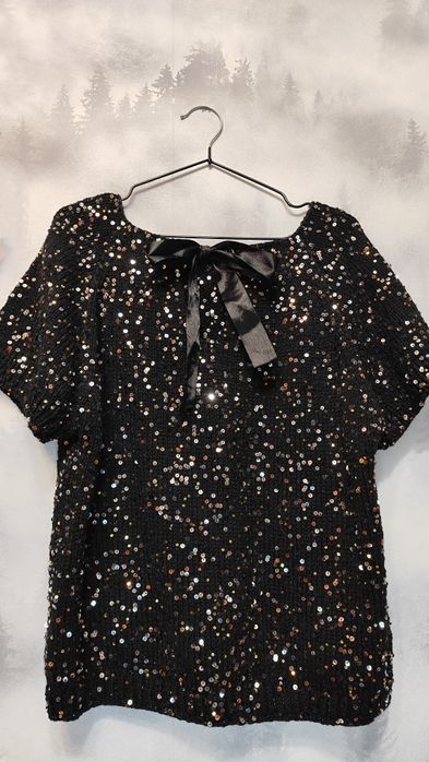 Вечерний нарядный джемпер