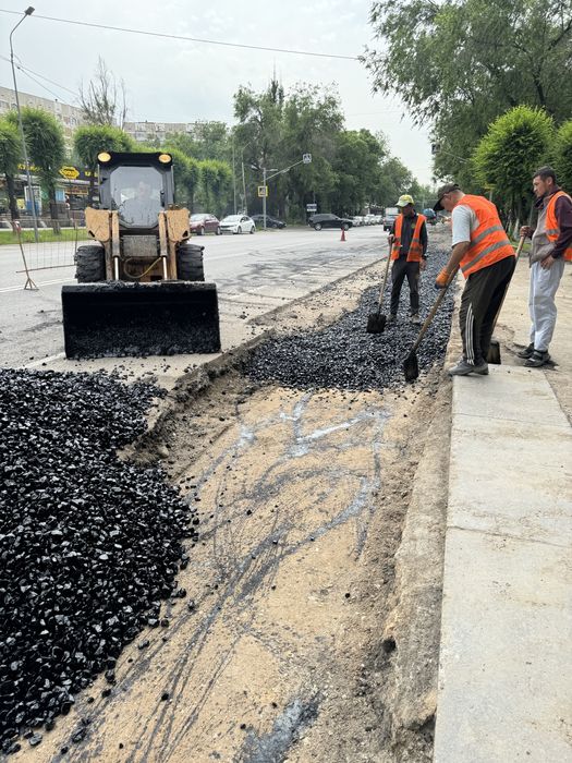 Асфальтирование дворов, ангаров