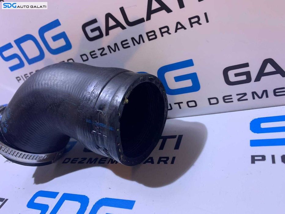 Furtun / Conducta Presiune Aer Radiator Intercooler Turbo / Turbina / Turbosuflanta Seat Altea 1.6 TDI CAYC 2007 - 2010 cod 1K0145838AF [D0101]