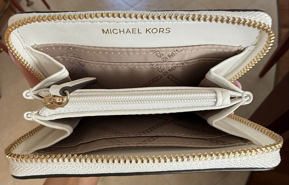 Малък дамски портфейл, естествена кожа