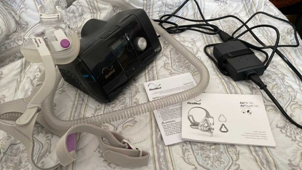 Комплект Автоматичен CPAP Апарат и Mаска ResMed