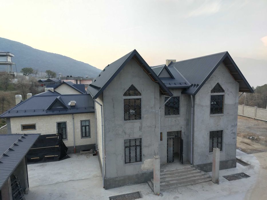 Tom yopiw xizmati. Кровельные работы.