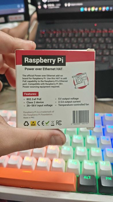Raspberry Pi PoE HAT