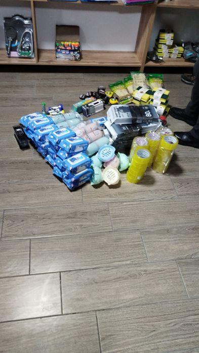 Распродажа товаров.