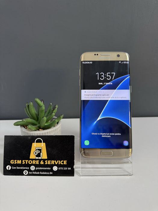 Samsung Galaxy S7 Edge 32Gb Fisurat Garantie Gsm Store&Service