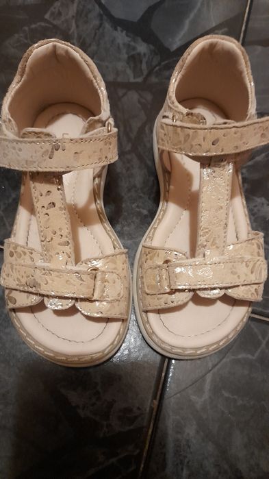 Детски сандали ест.кожа