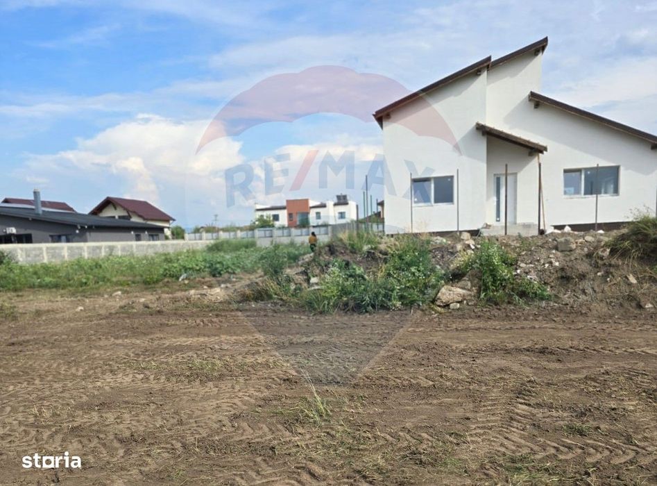 Teren Sanpetru, str Armoniei, 539mp, cu proiect casa si avize in lucru