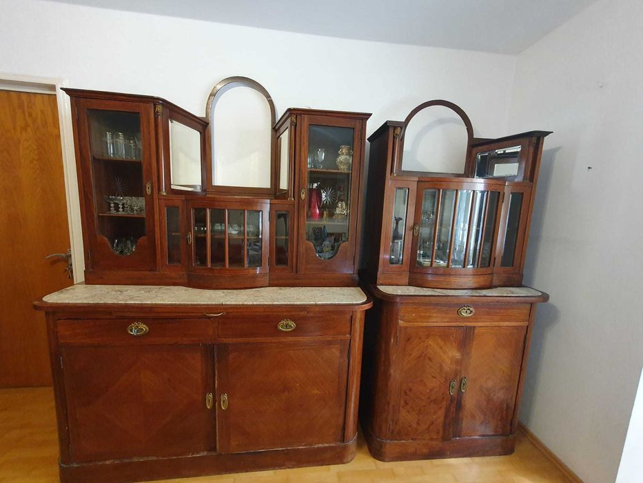 MOBILIER INTERBELIC LUX – Palisandru, Marmura, Cristal