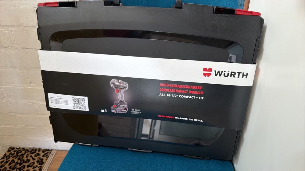 Нов акумулаторен ударен гайковерт Würth ASS 18-1/2” Compact + HT