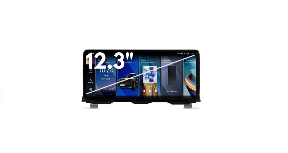 BMW 5 Series F10/F11 (2013-2016) NBT 12.3" - навигация, 2222+12