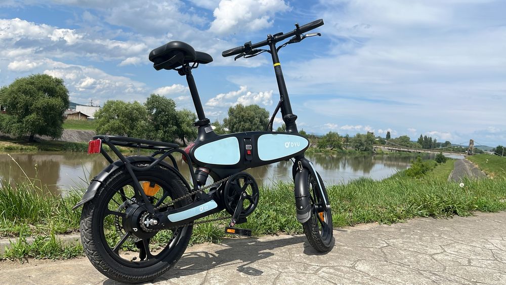 Bicicleta electrica pliabila DYU