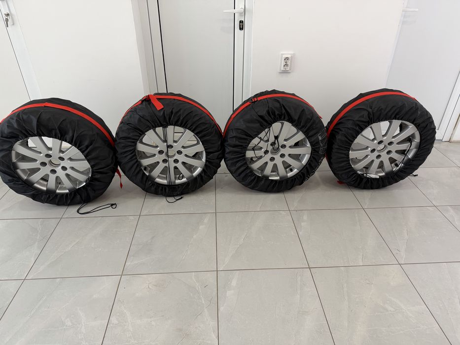 Алуминиеви джанти с гуми 16” 5*112 за фолксваген