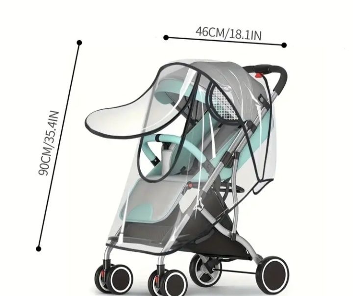 Чехол на детскую коляску