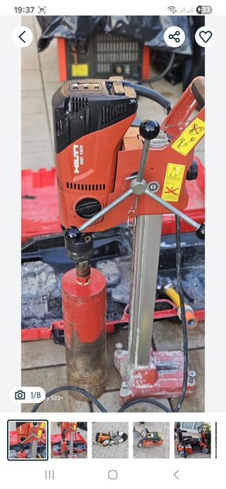 Husqvarna makita presa milwaukee suport Hilti