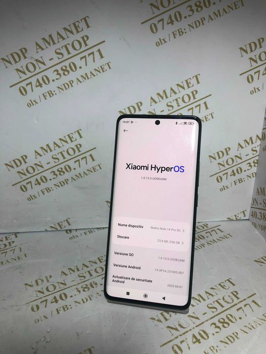 NDP Amanet Calea Mosilor 298 REDMI NOTE 14 PRO 5G (59329)