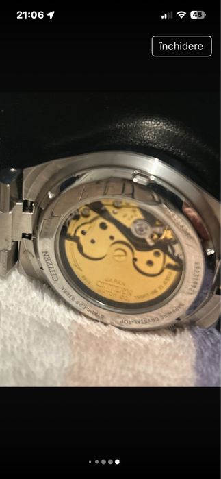 Vand ceas automatic Citizen 40 mm