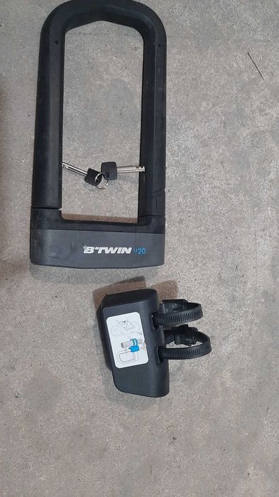 antifurt  bici 24 cm btwin 920