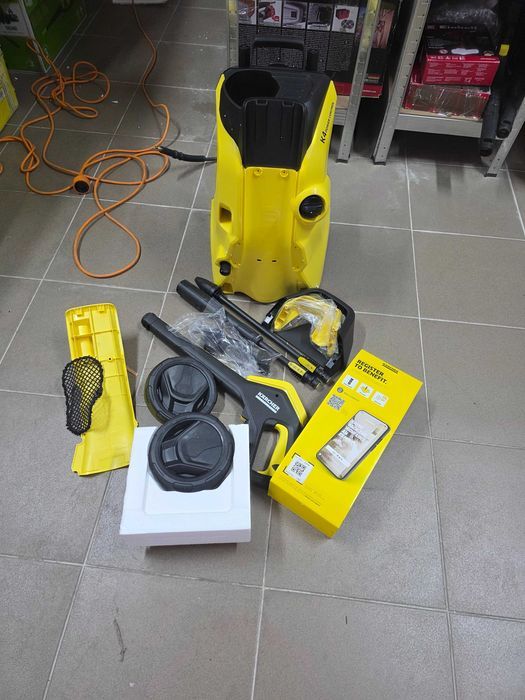 Aparat de spalat cu presiune KARCHER K 4 P Control Flex, 1800W, 130bar, 420l/h1800W, 130bar, 420l/h