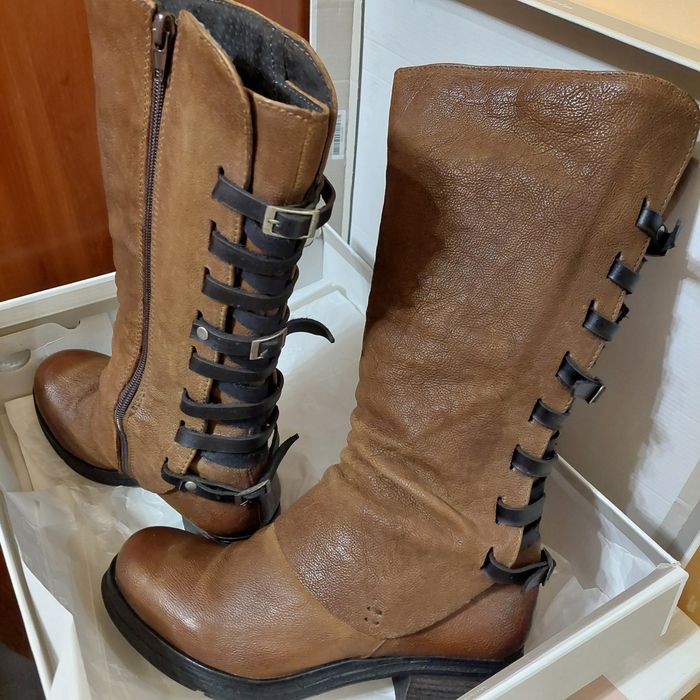 Ботуши естествена кожа