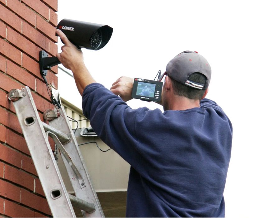 Монтаж видеонаблюдения