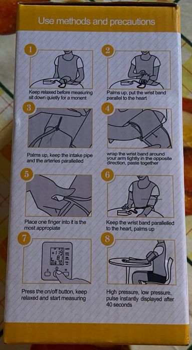 Автоматический электронный тонометр для измерения давления