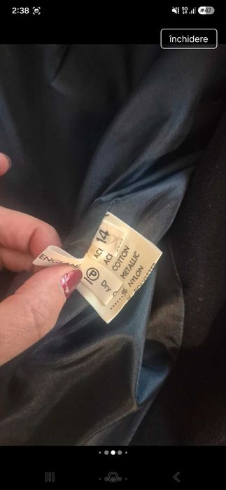 Sacou vintage din lână superb