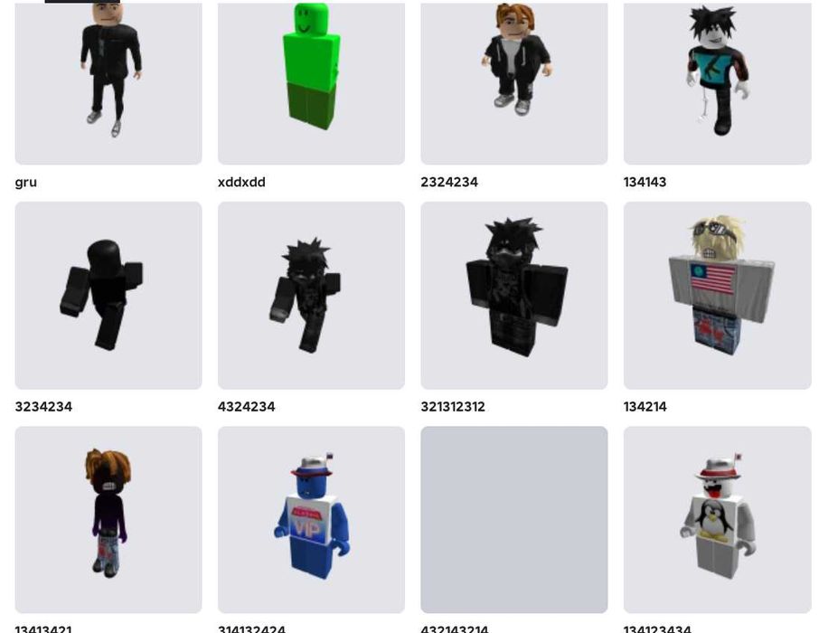донатерский Roblox аккаунт