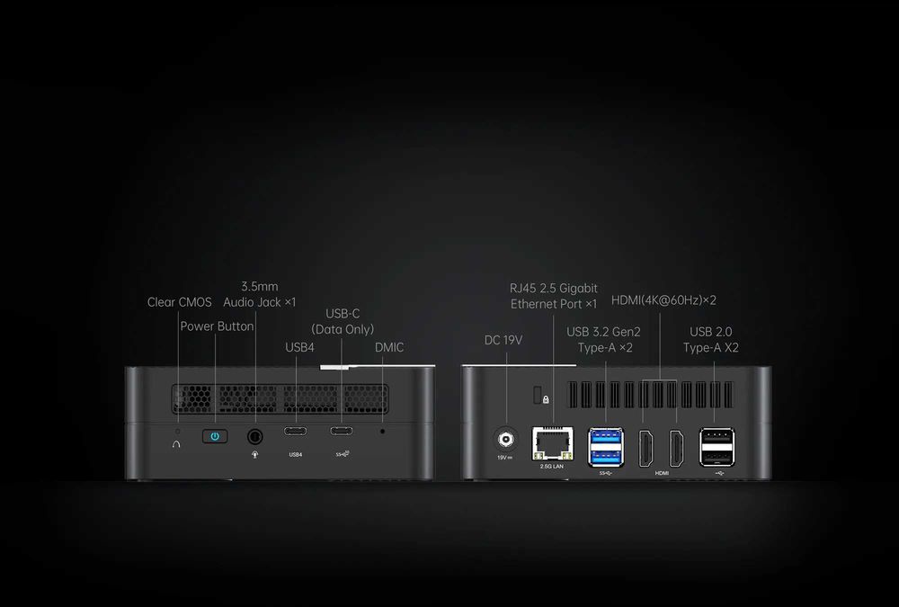 MINI PC Minis Forum Venus Series: UM773 Lite AMD RYZEN 7 7735HS 1 TB SSD 32 GB RAM SIGILAT NOU WINDOWS 11