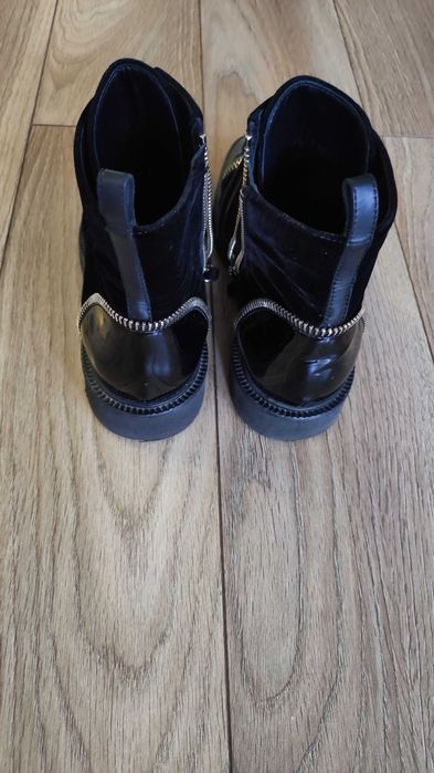 Дамски велурени боти Giuseppe Zanotti