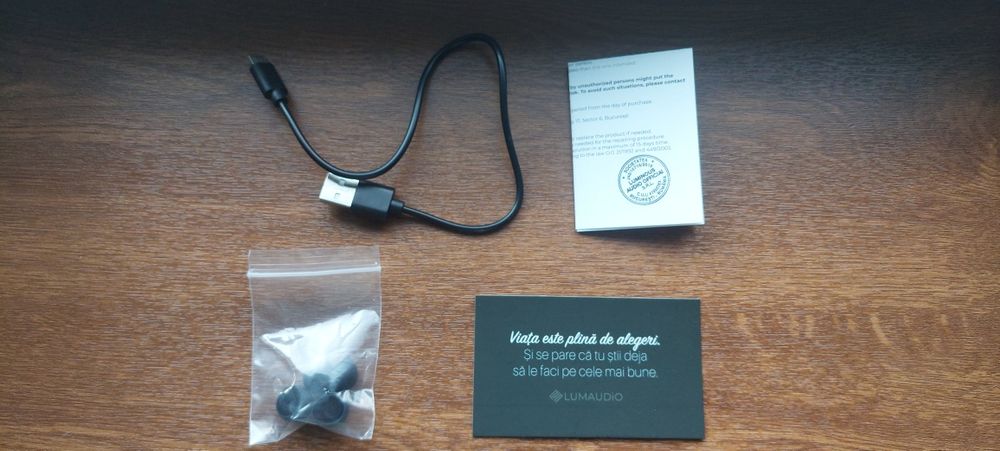 Căști wireless Lumaudio Supreme!