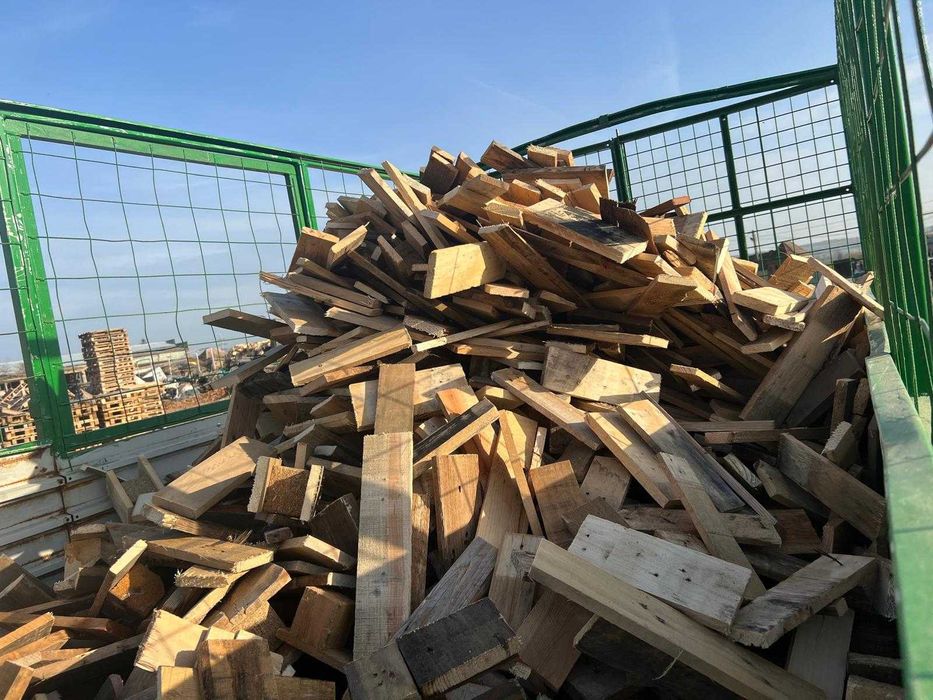 Lemne de foc paletizat