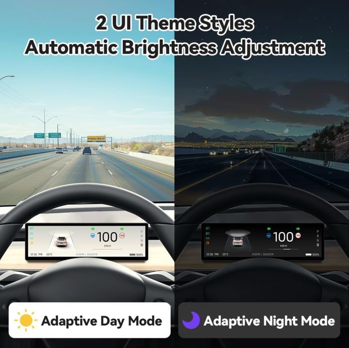 Tesla приборный панель