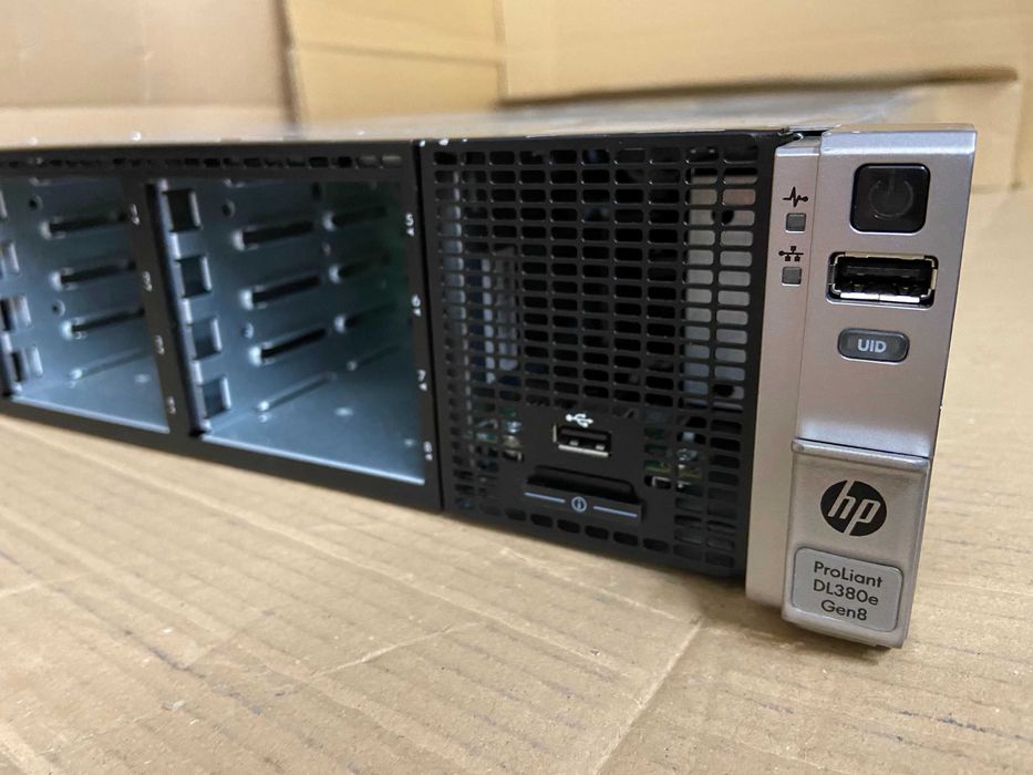 Сървър HP DL380e G8 2x Xeon E5-2450L 16 core, 32GB RAM, 2xPSU, Proxmox