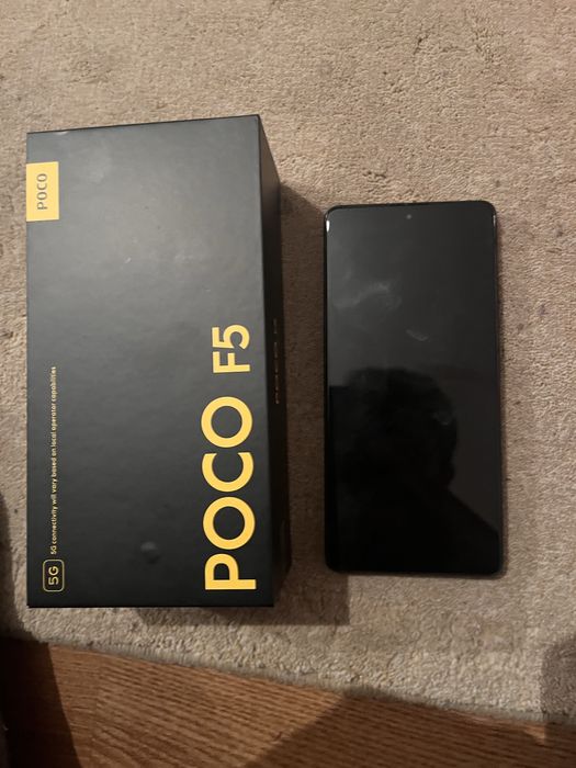 Poco f5 12/256 черный