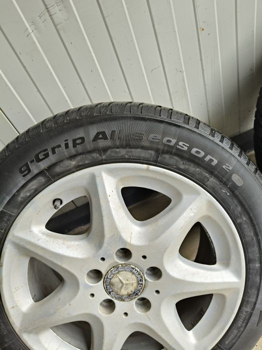 Jenti  aliaj R16 cu anvelope all season pt Mercedes w211