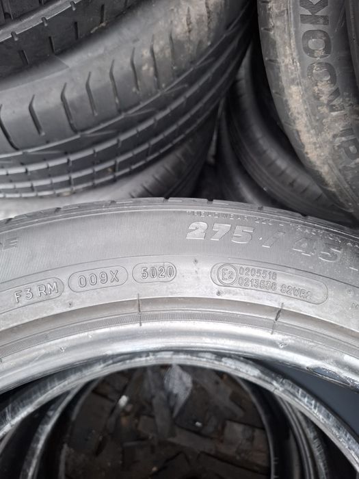 Vand set 4 anvelope 275 45 20 michelin de vara bune dot 2020