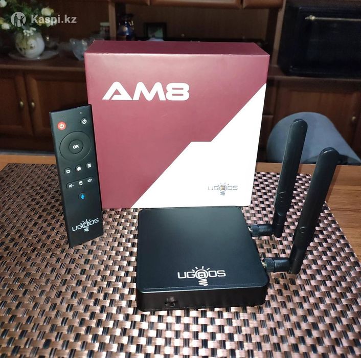 UGOOS AM8 4/32Gb 5000ta kanal tekin 1yil