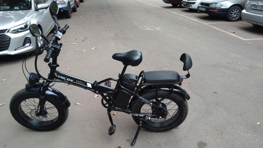 Складной электрофэтбайк 500w