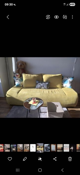 Разтегателен диван