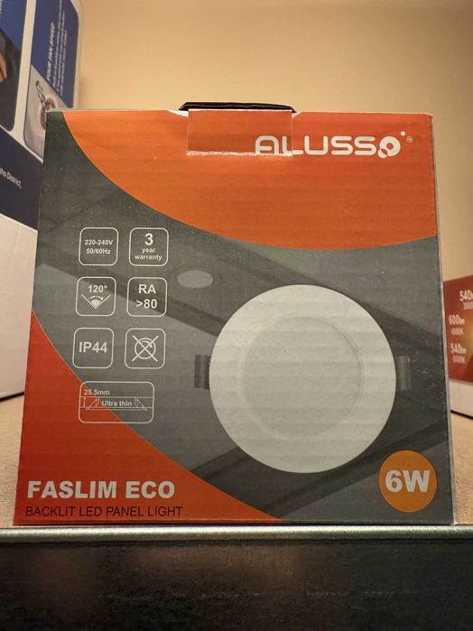 Bec Spot LED incastrat ALUSSO 6W Faslim ECO IP44 25.5mm 220-240V