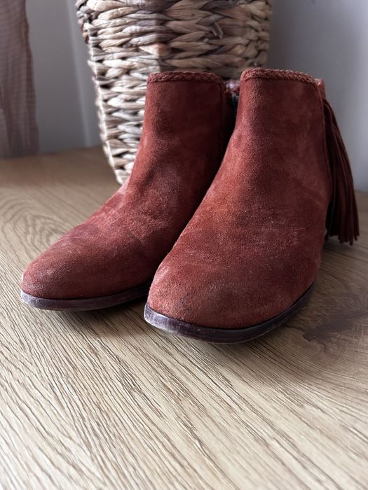 Sam Edelman велурени боти, номер 38