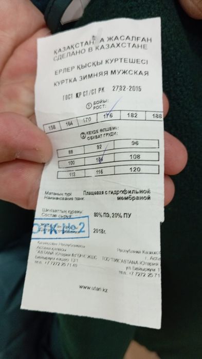 Куртка повседневная зимняя