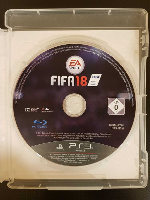 FIFA18 Playstation 3 PS3 - jocuri PS3