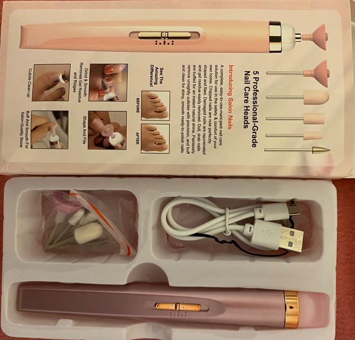 Пила за премахване на гел лак и всички видове маникюри педикюра