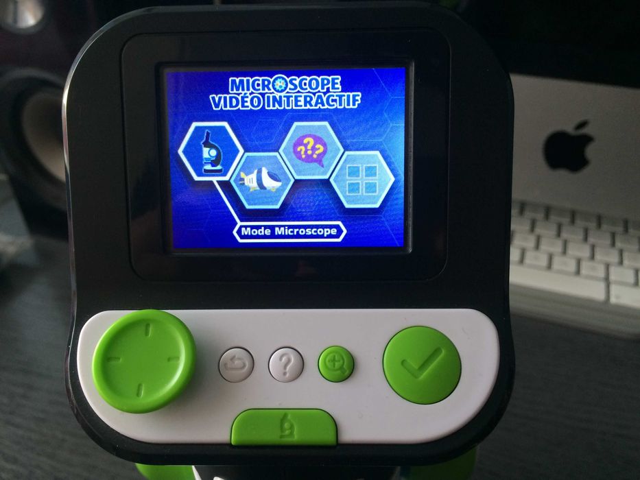 Microscop copii Video Interactif Genius XL Vtech functional.