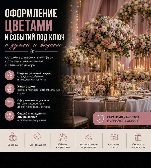Свадебное оформление