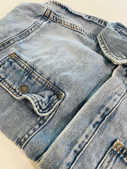 Дънкова връхна риза ZARA / момче / 134 см