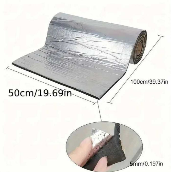 Самозалепваща Шумоизолация Топлоизолация за кола 5мм , 10мм и 20мм