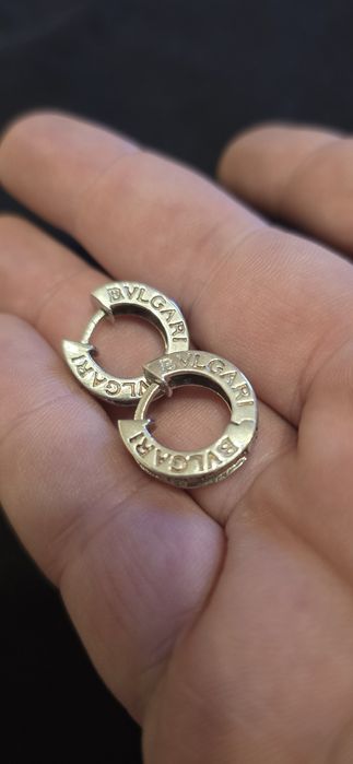 Cercei argint Bvlgari